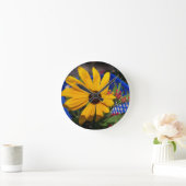 Black eyed-Susan front en center Ronde Klok (Huis)