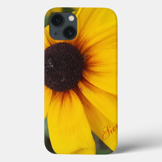 Black Eyed Susan iPad Case *Personalize* (Achterkant)