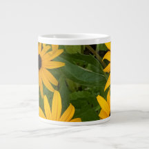 Black-eyed Susan Jumbo Coffee Mok