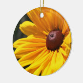 Black Eyed Susan Macro Flower Ornament (Links)