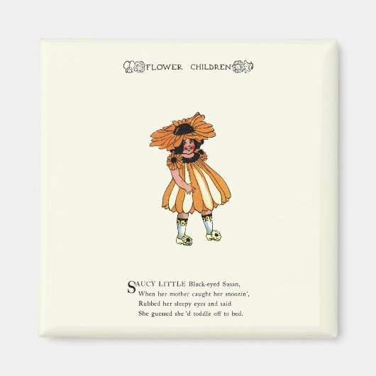 Black-Eyed Susan Magneet (Voorkant)