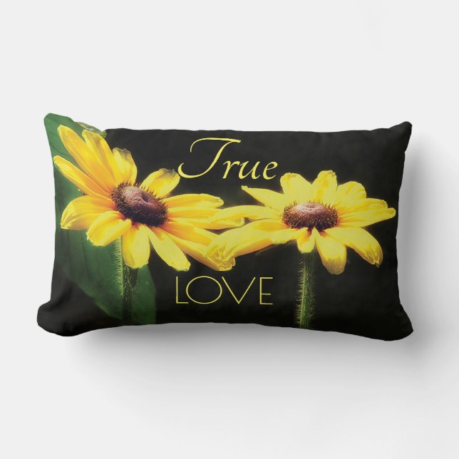 Black Eyed Susan Photography True Love Kussen (Voorkant)