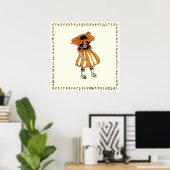 Black-Eyed Susan Poster (Thuiskantoor)
