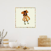 Black-Eyed Susan Poster (Keuken)