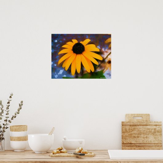Black Eyed Susan Poster (Keuken)