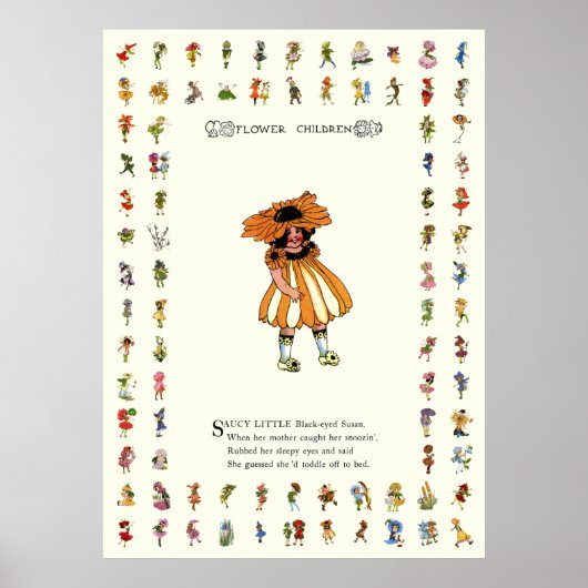 Black-Eyed Susan Poster (Voorkant)