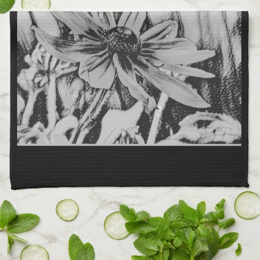 Black Eyed Susan Potholder Set Theedoek (Gevouwen)