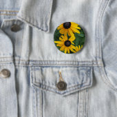 Black Eyed Susan Ronde Button 5,7 Cm (In situ)
