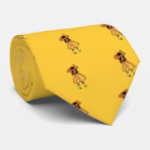 Black-Eyed Susan Stropdas (Opgerold)