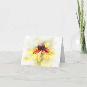 Black Eyed Susan Vignette Notitiekaartje