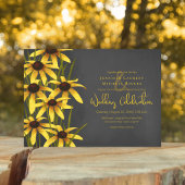 Black Eyed Susan wildflower-alkboardbruiloft Kaart