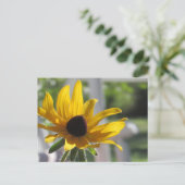 Black-Eyed Susan Wildflower | Briefkaart (Staand voorkant)