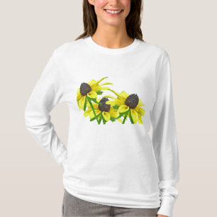 Black-Eyed Susan Wildflower Coordinating Items T-shirt