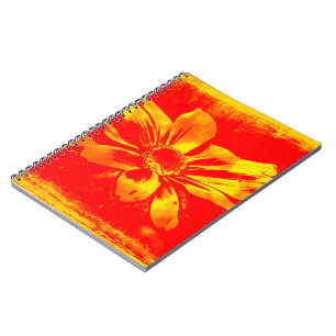 Black-Eyed Susan Wildflower - Digitale kunst Notitieboek
