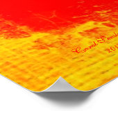 Black-Eyed Susan Wildflower - Digitale kunst Poster (Hoek)