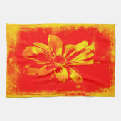 Black-Eyed Susan Wildflower - Digitale kunst Theedoek (Horizontaal)