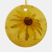 Black-Eyed Susan Wildflower Keramisch Ornament (Voorkant)