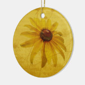 Black-Eyed Susan Wildflower Keramisch Ornament (Links)
