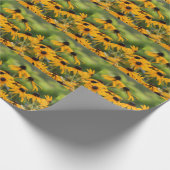 Black Eyed Susan Wrapping Paper Cadeaupapier (Hoek)