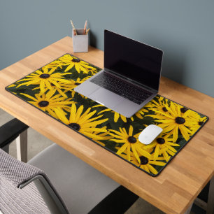 Black Eyed Susans Floral Bureaumat