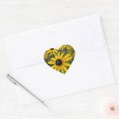 Black Eyed Susans Hart Sticker (Envelop)