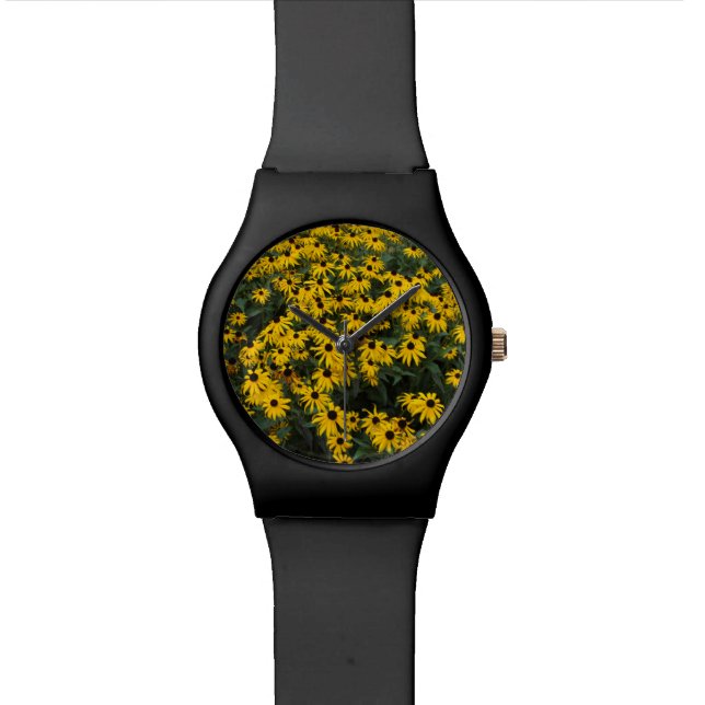 Black-Eyed Susans Horloge (Close Up)