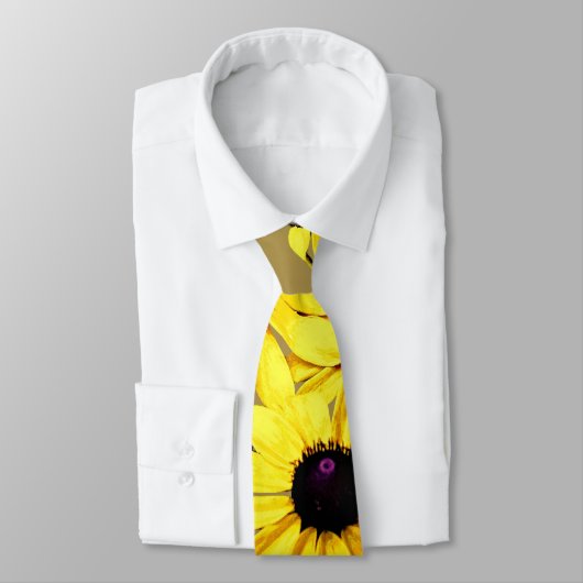 Black-Eyed Susans in een rij Stropdas (Gebonden)