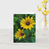 Black-Eyed Susans Kaart (Gele Bloem)
