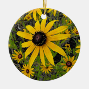 Black Eyed Susans Keramisch Ornament