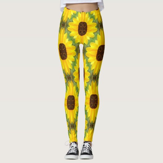Black-eyed Susan's... Leggings (Voorkant)
