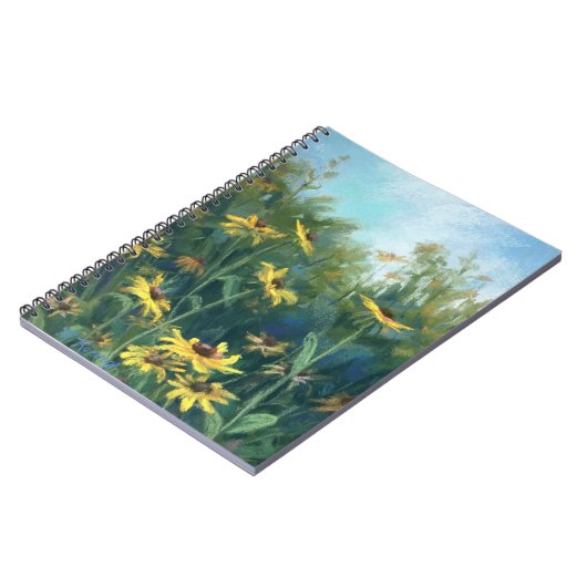 Black Eyed Susans notebook van Mandy Roeing Notitieboek (Linkerzijde)