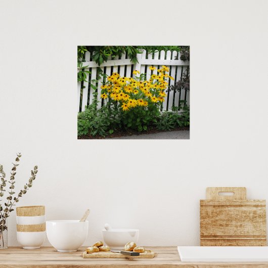 Black Eyed Susans Poster (Keuken)