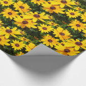 Black Eyed Susans- Rudbeckias Cadeaupapier (Hoek)