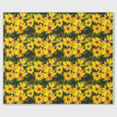 Black Eyed Susans- Rudbeckias Cadeaupapier (Vlak)