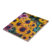 Black-Eyed Susans Tegeltje (Zijkant)