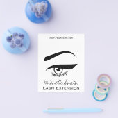 Black Eyeliner lash-henna make up-pictogram Flyer (Enkel)