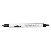 Black Eyeliner lash-henna make up-pictogram Zwarte Inkt Pen (Voorkant)