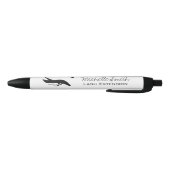Black Eyeliner lash-henna make up-pictogram Zwarte Inkt Pen (Bodem)