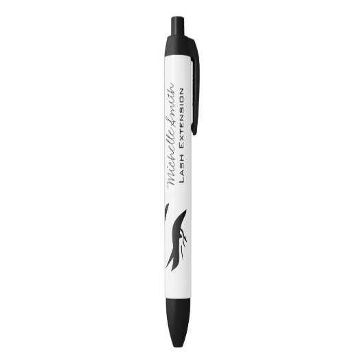 Black Eyeliner lash-henna make up-pictogram Zwarte Inkt Pen (Achterkant (Verticaal))