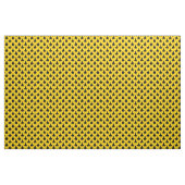 Black F-22 Raptor Fighter Jet Pattern on Yellow Stof (Yard (91,4 cm))