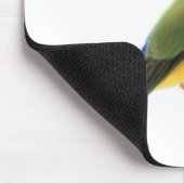 Black Faced Gouldian Finch Mousepad Muismat (Hoek)
