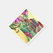 Black Fairy Lovely Birthday Servetten (Hoek)