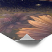 Black Fairy Princess Fantasy Art Poster (Hoek)