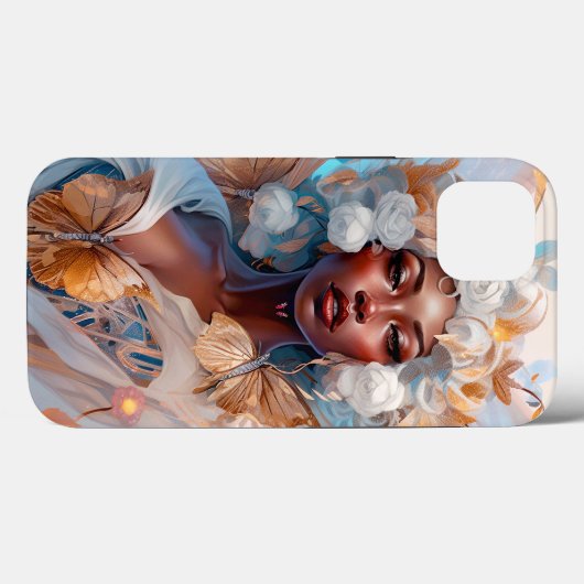 Black Fairy Queen Fantasy Art Case-Mate iPhone Case (Achterkant (horizontaal))