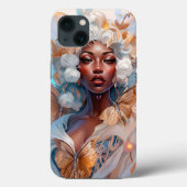 Black Fairy Queen Fantasy Art Case-Mate iPhone Case (Achterkant)