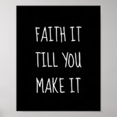 Black Faith IT Poster (Voorkant)