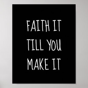 Black Faith IT Poster