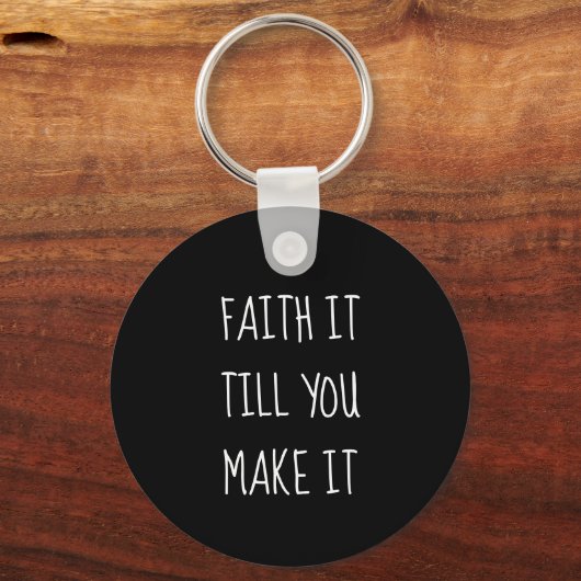 Black Faith IT Sleutelhanger (Voorkant)