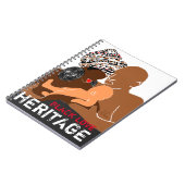 Black Family Love AFRICAN Heritage Notitieboek (Linkerzijde)