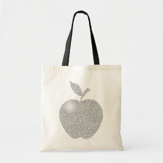Black Fandom Apple Bag Tote Bag